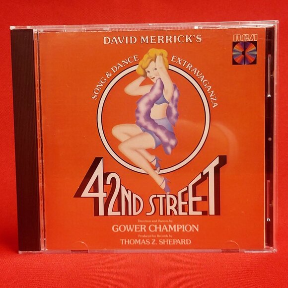 42nd Street Musical Audio CD David Merrick's Sing & Dance Extravaganza 1980 - Picture 1 of 8